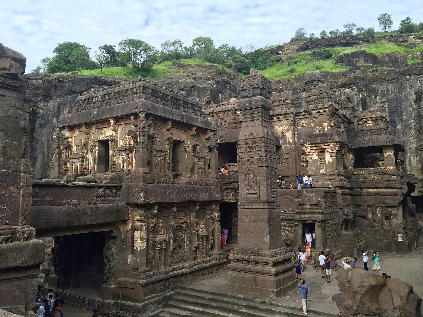 The Kailasa Temple of Ellora: The Mountain Carved Into a Temple