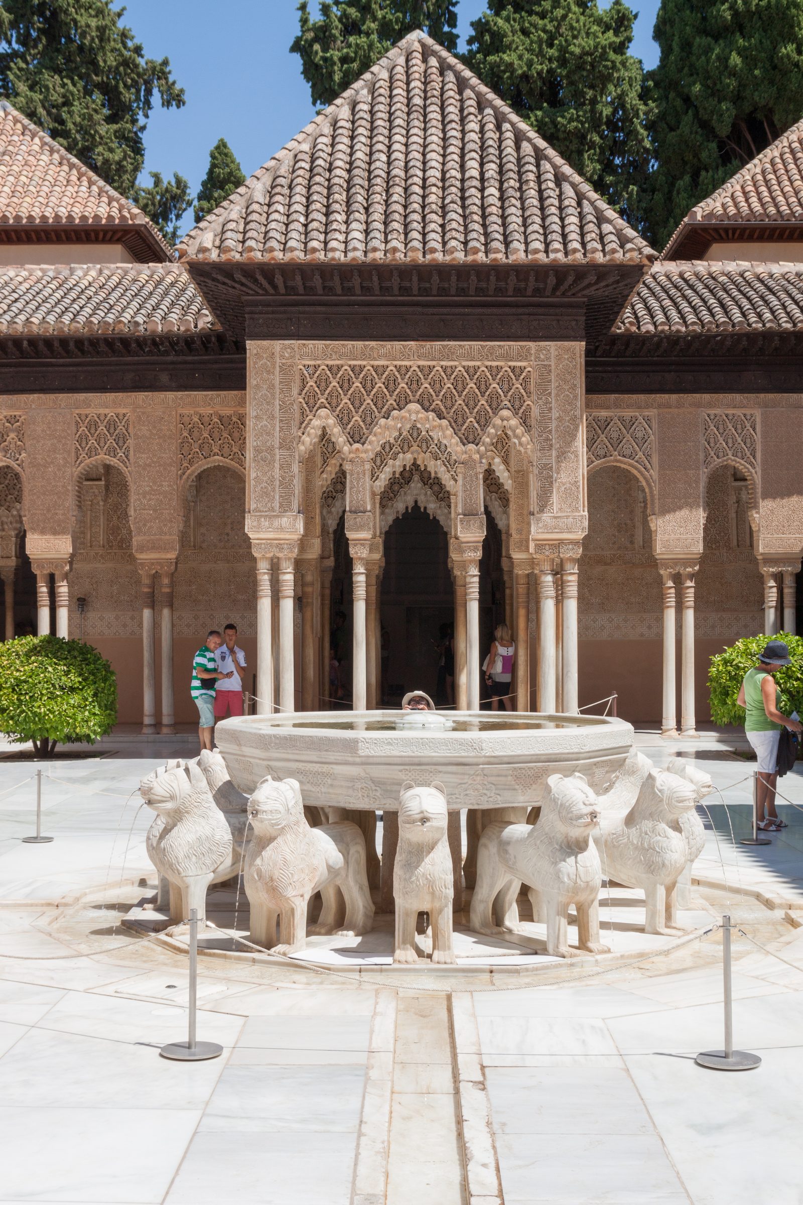 The Court of the Lions at the Alhambra