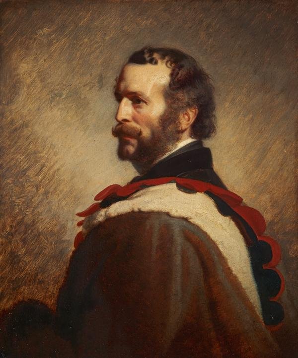 Portrait of the Arctic explorer John Rae