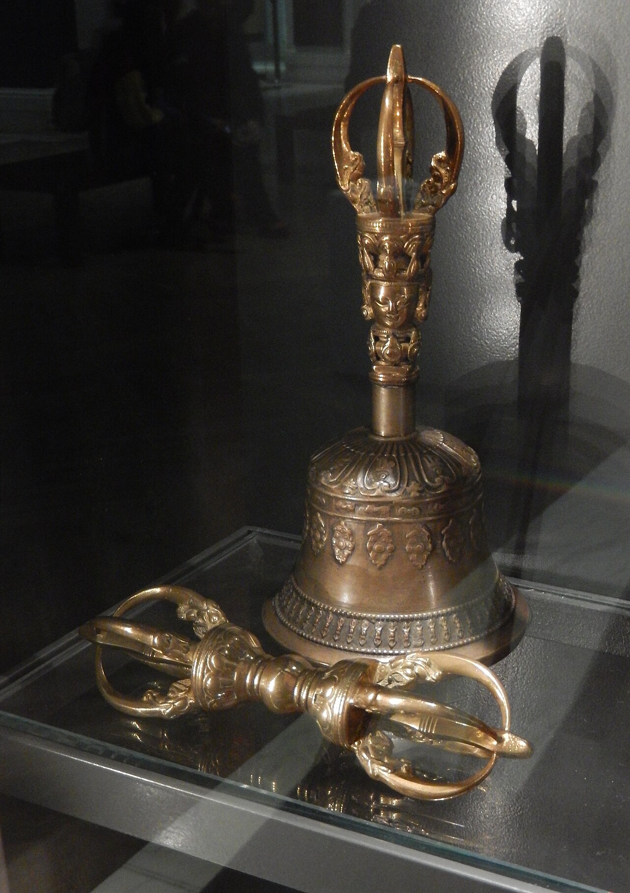 A vajra, the ritual thunderbolt object