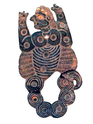 A carved scorpion motif from Jiroft chlorite work