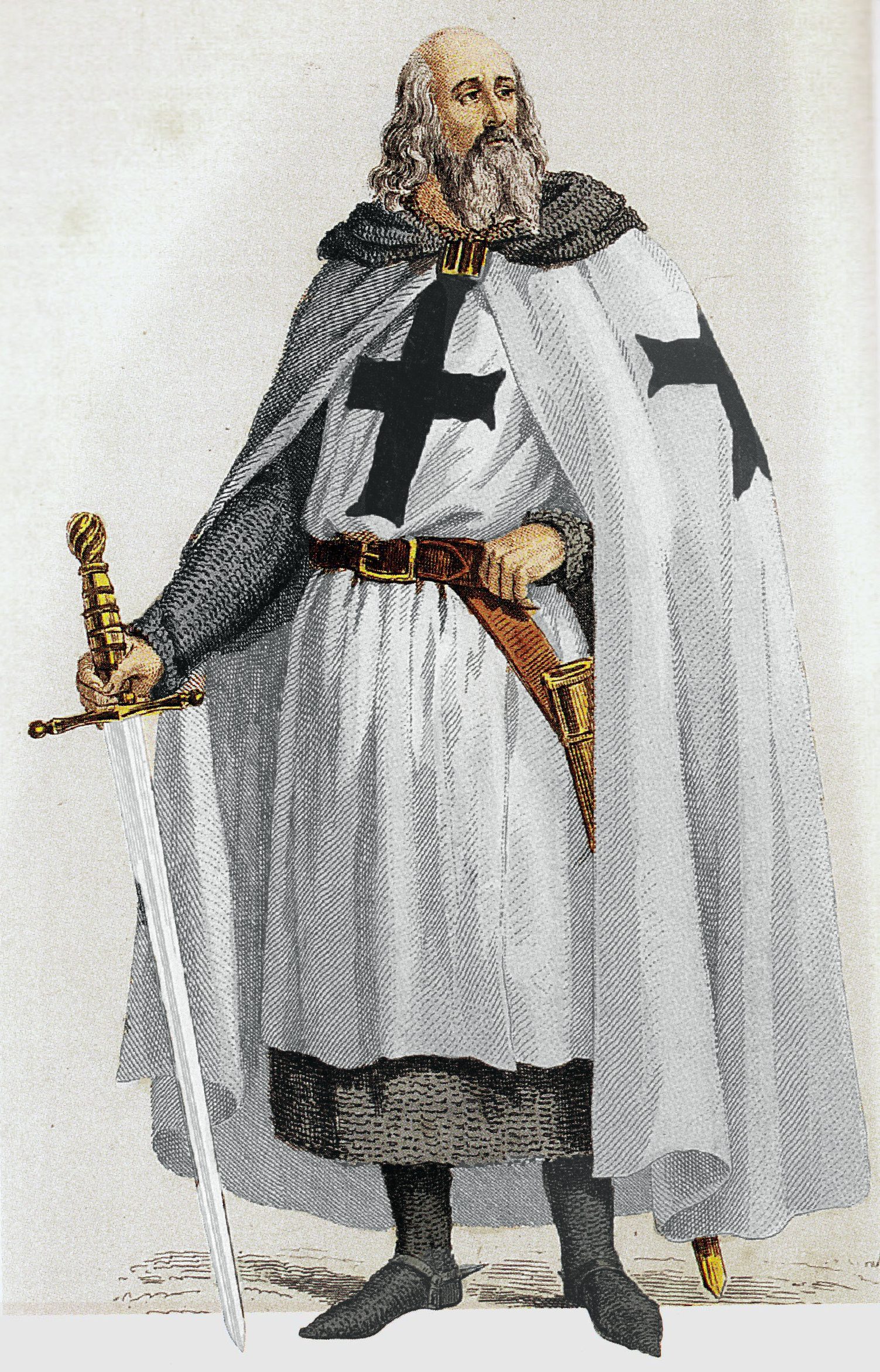 Jacques de Molay, last Templar Grand Master