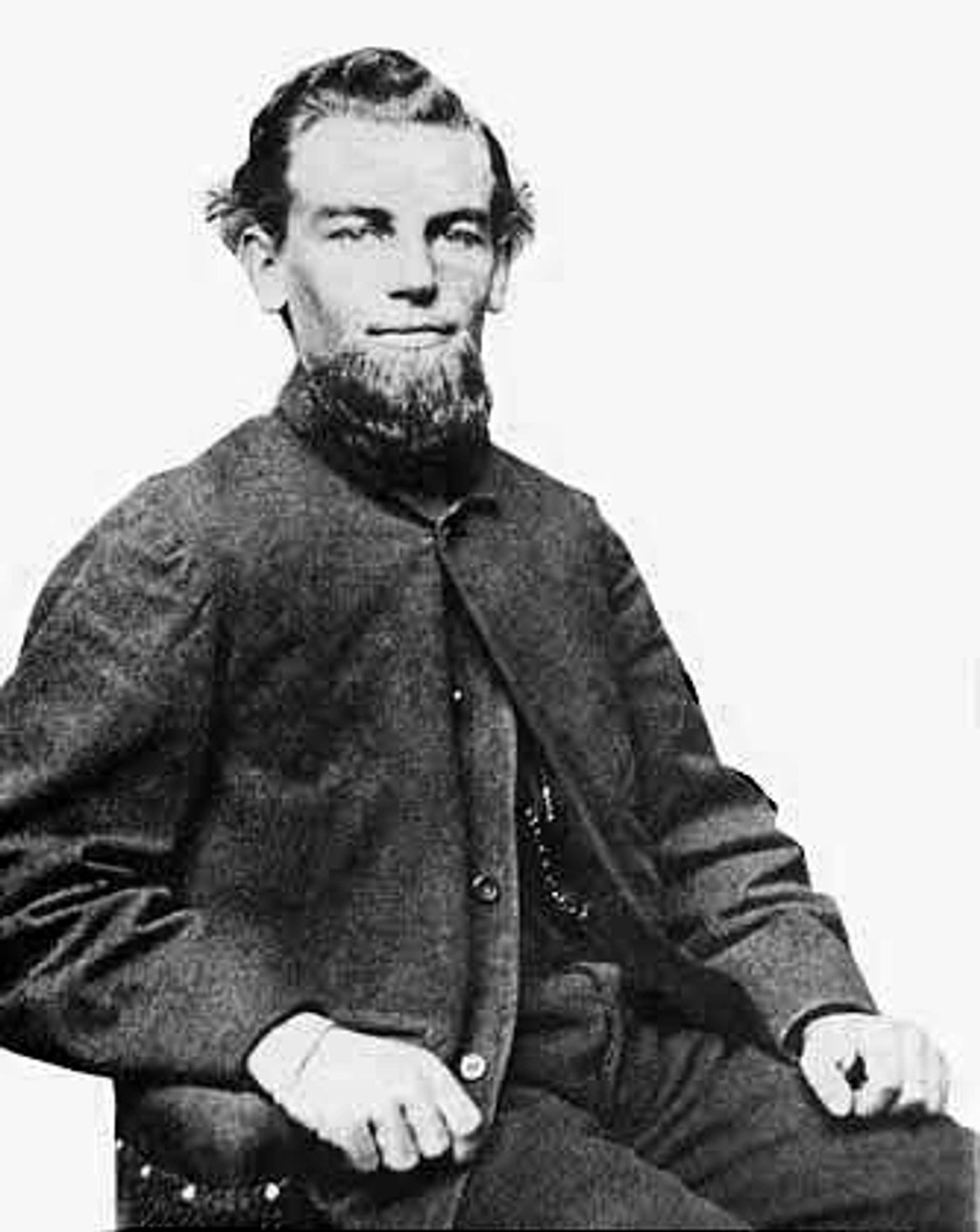 Portrait of Benjamin Spooner Briggs, captain of the Mary Celeste