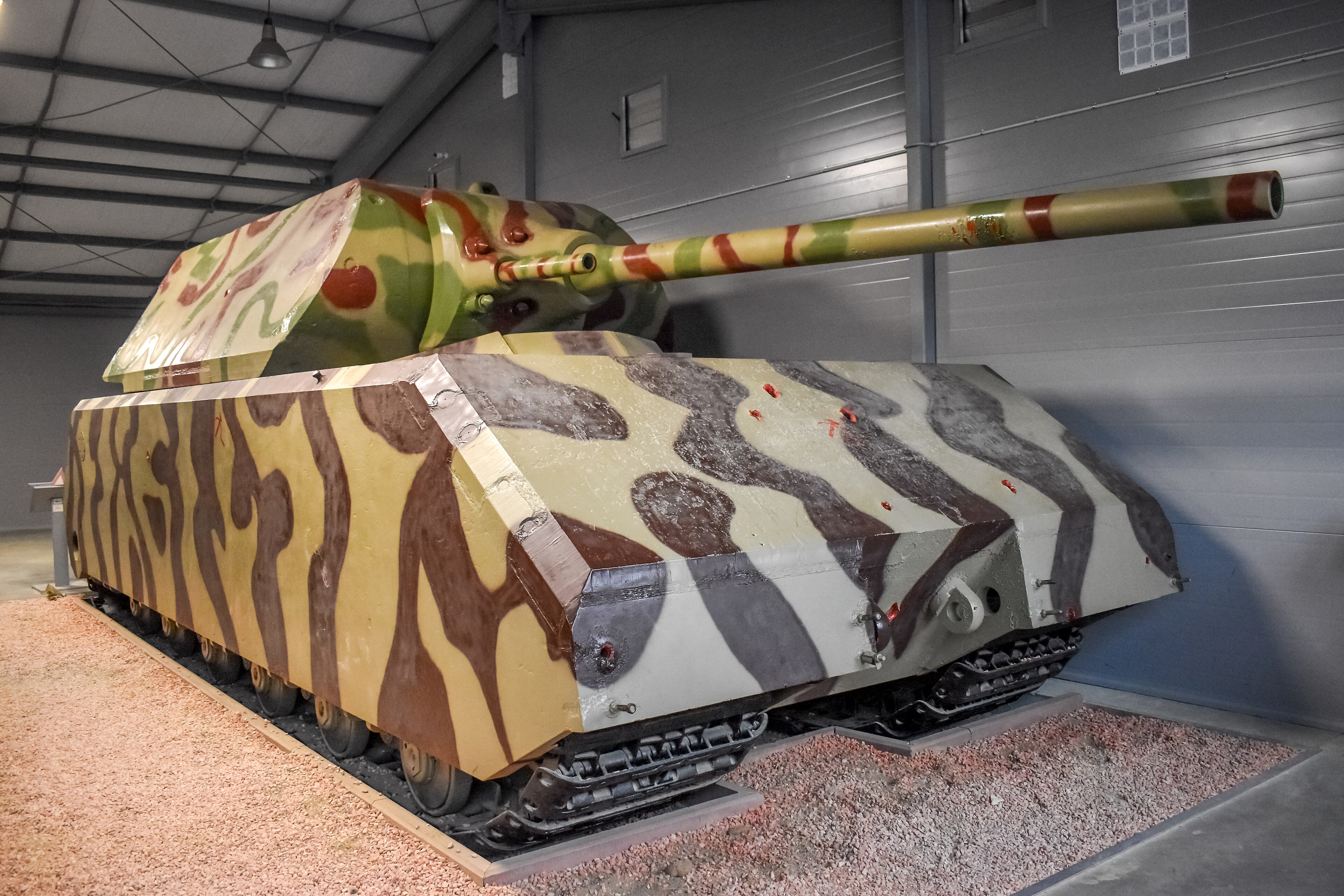 The Panzer VIII Maus, the heaviest tank ever built