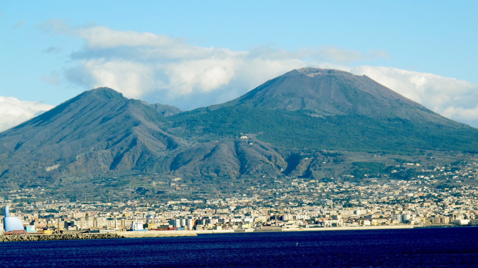 Mount Vesuvius volcano