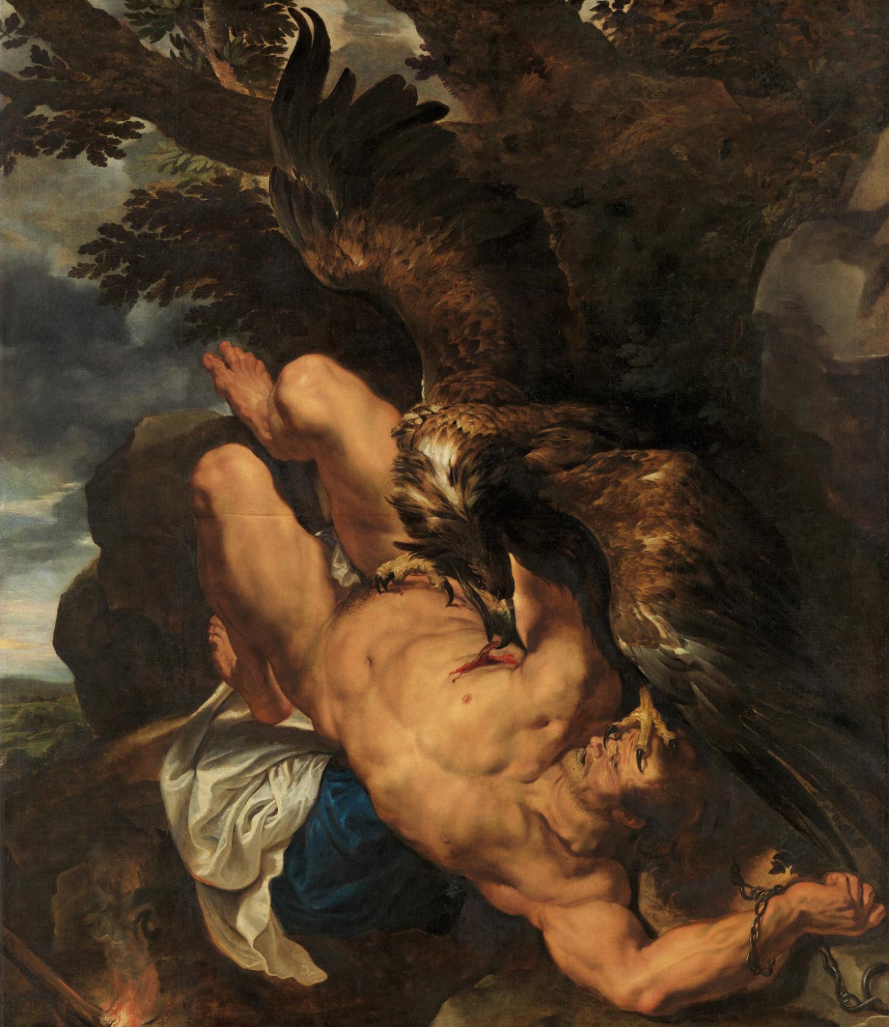 Rubens' painting Prometheus Bound