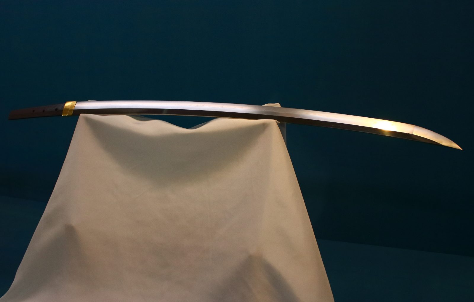 A Japanese katana sword